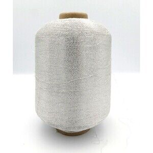 Lurex  Silver Metallic Yarn STERB251520 /20 Fine  1/168"  Ex Soft Yarn 680grs